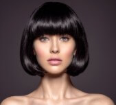 gray color hair style